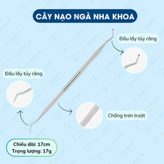 Dụng cụ lấy cao răng bằng tay tại nhà giúp tự làm sạch răng miệng dễ dàng