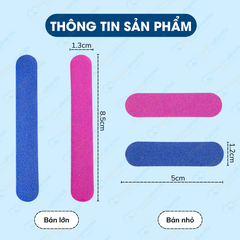 Cây dũa móng tay nhám 2 mặt nhỏ gọn tiện lợi dễ dàng bỏ túi