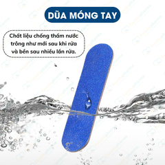 Cây dũa móng tay nhám 2 mặt nhỏ gọn tiện lợi dễ dàng bỏ túi