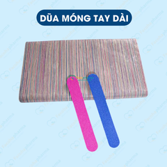 Cây dũa móng tay nhám 2 mặt nhỏ gọn tiện lợi dễ dàng bỏ túi
