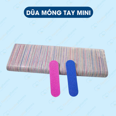 Cây dũa móng tay nhám 2 mặt nhỏ gọn tiện lợi dễ dàng bỏ túi