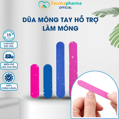 Cây dũa móng tay nhám 2 mặt nhỏ gọn tiện lợi dễ dàng bỏ túi