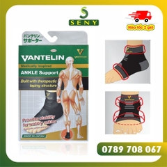 Băng quấn cổ chân Vantelin Nhật Bản bảo vệ cơ thể khi chơi thể thao - Size L (26-28cm)