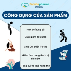 Đai lưng cột sống Vantelin Nhật Bản giúp hạn chế gù lưng, chống đau lưng hiệu quả