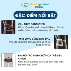 Đai lưng cột sống Vantelin Nhật Bản giúp hạn chế gù lưng, chống đau lưng hiệu quả