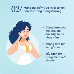 Dầu tẩy trang DHC chiết xuất olive làm sạch sâu, dưỡng da mềm mịn 70ml