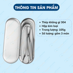 Bộ dụng cụ cạo lưỡi giúp loại bỏ vi khuẩn, mãng bám và hơi thở khó chịu