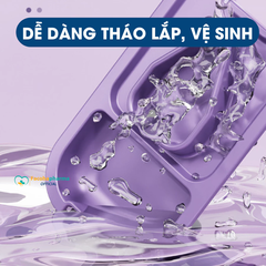 Dụng cụ cắt thuốc viên nén tiện dụng kiêm hộp đựng thuốc 80x40mm
