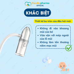 Dụng cụ hút mũi cho bé đồ hút mũi cầm tay thông mũi cho bé an toàn vệ sinh