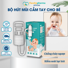 Dụng cụ hút mũi cho bé đồ hút mũi cầm tay thông mũi cho bé an toàn vệ sinh