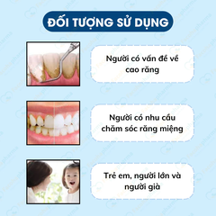 Dụng cụ lấy cao răng bằng tay tại nhà giúp tự làm sạch răng miệng dễ dàng