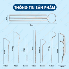 Dụng cụ lấy cao răng bằng tay tại nhà giúp tự làm sạch răng miệng dễ dàng