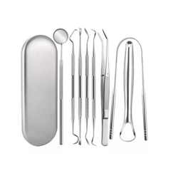 Bộ dụng cụ nha khoa chuyên dụng đầy đủ các món, chất liệu inox 304 cao cấp