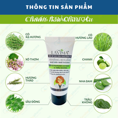 Dung dịch vệ sinh phụ nữ Lavima chiết xuất tự nhiên kháng viêm, duy trì PH tuýp 20g