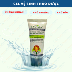 Dung dịch vệ sinh phụ nữ Lavima chiết xuất tự nhiên kháng viêm, duy trì PH tuýp 20g