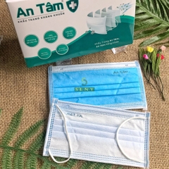 Khẩu trang y tế 4 lớp kháng khuẩn An Tâm - Hộp 50 cái