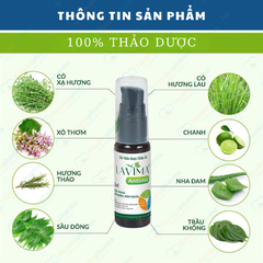 Gel bôi phụ khoa Lavima 3 in1 giúp kháng khuẩn giảm ngứa 20g/lọ