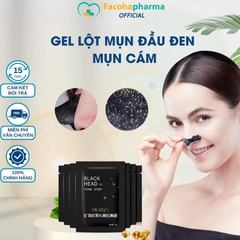 Gel lột mụn đầu đen, mụn cám Black Head giúp làm sạch sâu se khít lỗ chân lông (6g/gói)