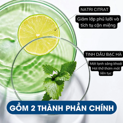 Gel vệ sinh lưỡi giúp thơm miệng và loại bỏ vi khuẩn, mảng bám gây mùi khó chịu