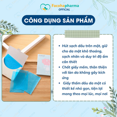 Giấy thấm dầu da gói 50 tờ CN051.00
