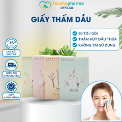 Giấy thấm dầu da gói 50 tờ CN051.00