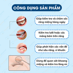Dụng cụ lấy cao răng bằng tay tại nhà giúp tự làm sạch răng miệng dễ dàng