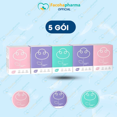 Khăn giấy khô mini bỏ túi nhỏ gọn giúp giữ vệ sinh cá nhân mọi nơi gói 7 tờ