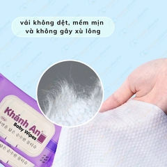 Khăn giấy nước Baby Wipes cho bé mềm mại không gây kích ứng giúp da bé mịn màng