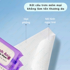 Khăn giấy nước Baby Wipes cho bé mềm mại không gây kích ứng giúp da bé mịn màng