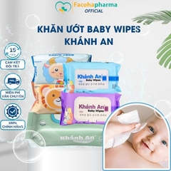 Khăn giấy nước Baby Wipes cho bé mềm mại không gây kích ứng giúp da bé mịn màng