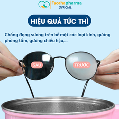 Khăn lau kính nano chống mờ sương, bụi bẩn, dấu vân tay hộp 100 miếng