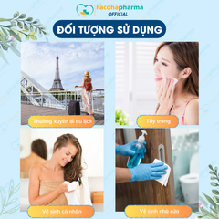 Khăn nén du lịch Hàn Quốc dùng lau mặt, lau tay nhỏ gọn tiện lợi, siêu thấm hút
