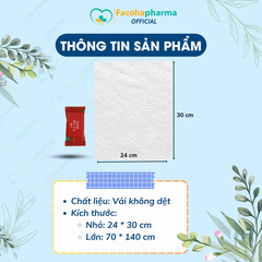 Khăn nén du lịch Hàn Quốc dùng lau mặt, lau tay nhỏ gọn tiện lợi, siêu thấm hút
