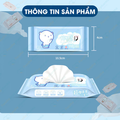 Khăn giấy ướt mini bỏ túi tiện lợi, nhỏ gọn giúp duy trì vệ sinh cá nhân mọi lúc