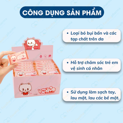 Khăn giấy ướt mini bỏ túi tiện lợi, nhỏ gọn giúp duy trì vệ sinh cá nhân mọi lúc