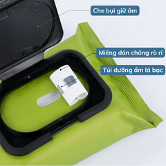 Khăn ướt tẩy trang chiết xuất bơ tươi giúp ngừa mụn, làm sạch sâu