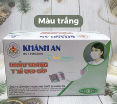 Khẩu trang y tế 4 lớp kháng khuẩn Khánh An 50 cái/hộp