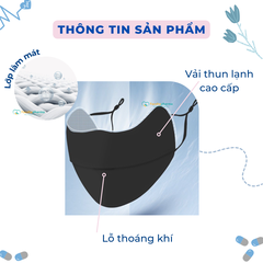Khẩu trang vải chống nắng toàn mặt kháng khuẩn chống tia UV tốt nhất