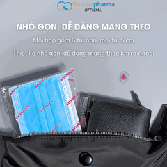Khánh An Khẩu trang Xám 4 lớp Loại 1 KAKTL1O - 1 Hộp