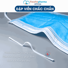 Khánh An Khẩu trang Xám 4 lớp Loại 1 KAKTL1O - 1 Hộp