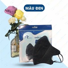 Khẩu trang 5D PT màu đen, trắng, hồng, xanh, xám hàng chính hãng