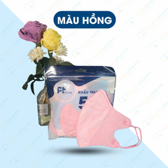 Khẩu trang 5D PT màu đen, trắng, hồng, xanh, xám hàng chính hãng