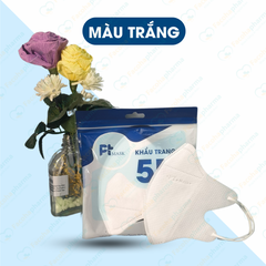 Khẩu trang 5D PT màu đen, trắng, hồng, xanh, xám hàng chính hãng