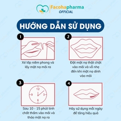 Mặt nạ ngủ cho môi collagen giúp cấp ẩm sâu, giảm thâm, phục hồi da khô nứt