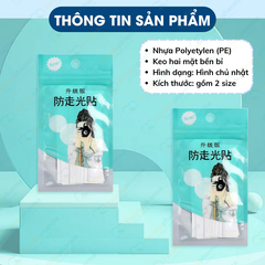 Miếng dán cố định quần áo bằng keo 2 mặt bền bỉ bịch 10 miếng