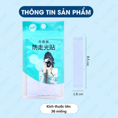 Miếng dán cố định quần áo bằng keo 2 mặt bền bỉ bịch 10 miếng