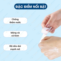 Miếng dán cố định quần áo bằng keo 2 mặt bền bỉ bịch 10 miếng