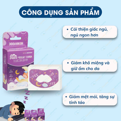 Miếng dán miệng khi ngủ giúp giảm tiếng ngáy, cải thiện chất lượng giấc ngủ