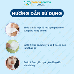 Miếng dán miệng khi ngủ hình chữ X chống ngủ ngáy, độ dính cao, không mùi