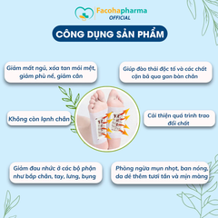 Miếng dán thảo độc chân nội địa Trung chính hãng (hộp 10-50 miếng)